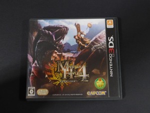 @★※ソフト無し※★モンスターハンター4(操作説明シートとケースのみ)☆送料込み