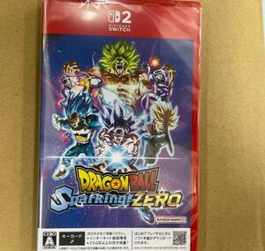 【新品未使用未開封】任天堂Switch2ソフトDRAGON BALL Sparking ZERO