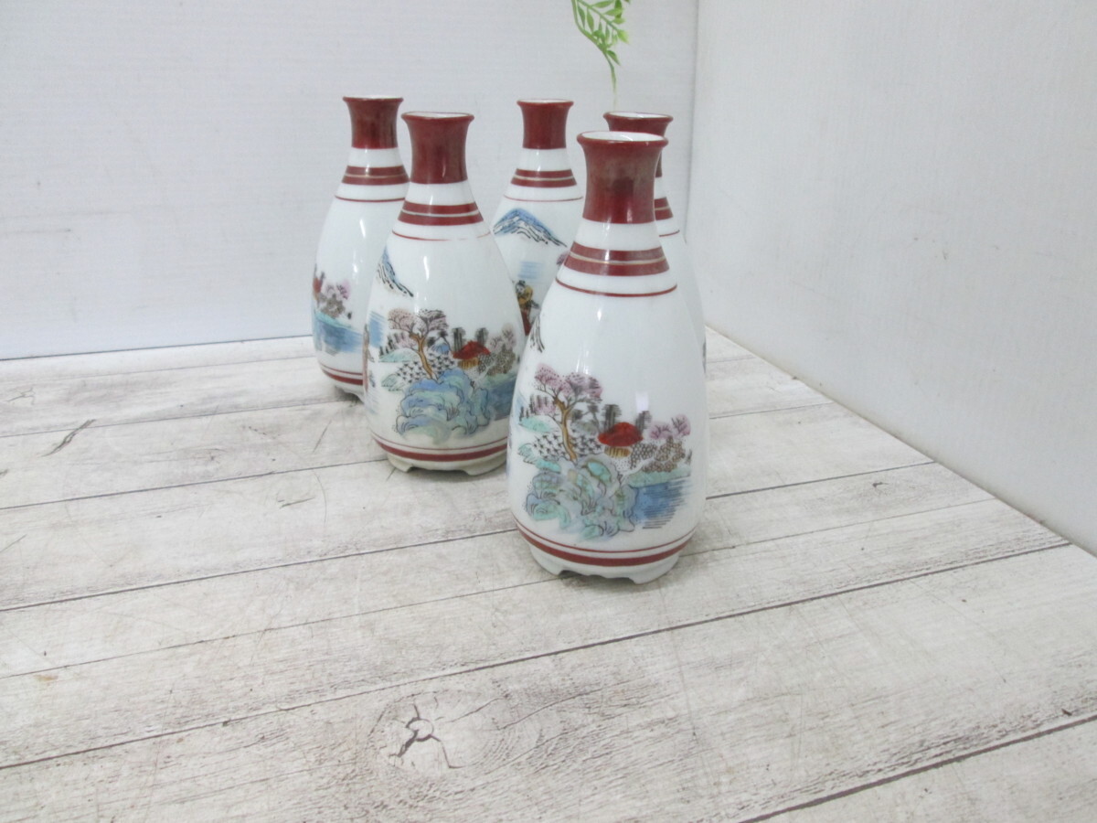 i.mic.10 retro бутылочка для сакэ 5 шт дисплей магазин. ваза как .(G)