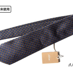 送料無料★新品|未使用|アルティア|ALTEA|総柄シルクネクタイ|202-2430