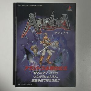 PlayStation ALUNDRA 必勝攻略法 / プレイステーション プレステ PS アランドラ 攻略本 完璧攻略シリーズ 双葉社
