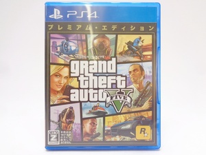 PS4 グランド・セフト・オートV プレミアム・エディション 美品 グラセフ 5 ロックスター・ゲームス GAME SOFT オープンワールド GTA five