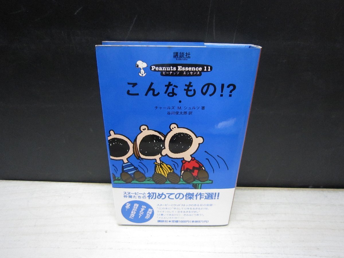 【書籍】ピーナッツエッセンス こんなもの!?