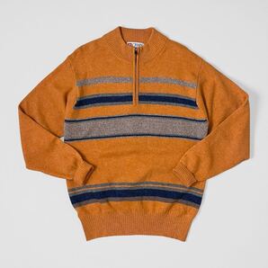 CHAPS チャップス ハーフジップ ウールニットセーター プルオーバー ニット セーター トップス 古着 ハイネック