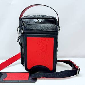 美品 Christian Louboutin クリスチャンルブタン ルビディール スニーカーズ 2WAY ボディーバッグ 1225177 ショルダー