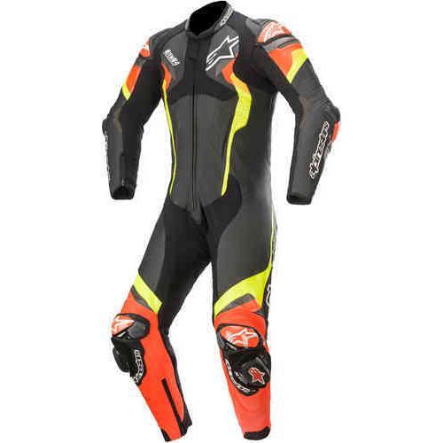 Alpinestars 革ツナギ ブラック/オレンジ Yahoo!オークション -「alpinestars アルパインスター」(革ツナギ