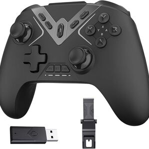 Switch対応 コントローラー PC/Android/iOS/SteamDeckも全対応 リニアトリガー 背面ボタン マクロ対応 RGBライト ホールセンサー