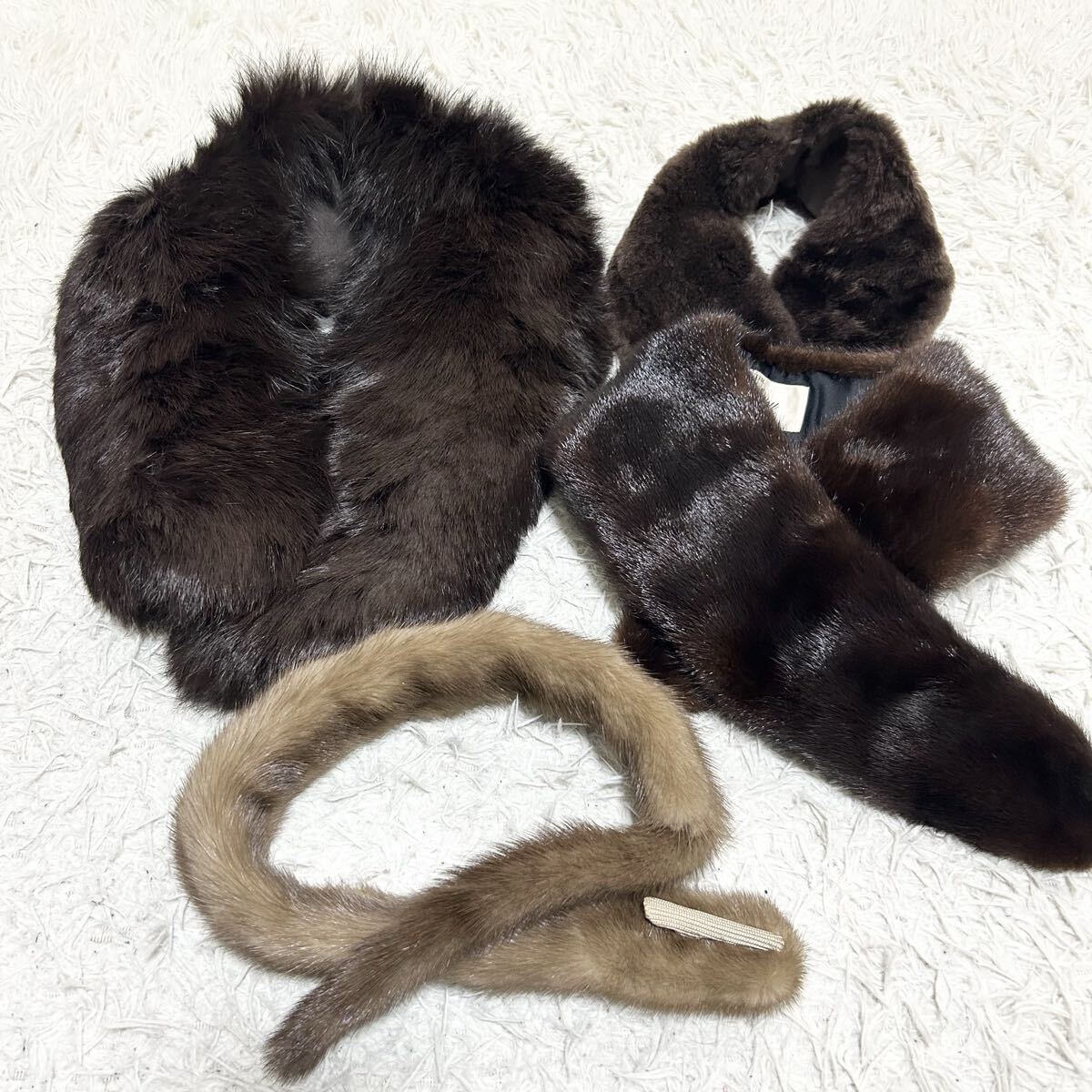 15686/1000スタ/処分/ミンク ストール ショール マフラー まとめ セ