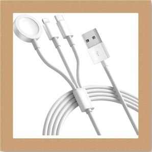A-pple Watch用 充電器 3in1 USB A