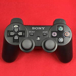 ★★ランクS★★ SONY PS3 本体 用 純正 ワイヤレス コントローラー DUALSHOCK3 ブラック 《動作確認済・清掃済》T116b