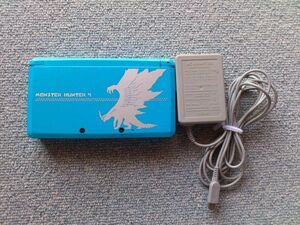 ニンテンドー3DS モンスターハンター4 ハンターパック仕様 ACアダプター 限定版 Nintendo 任天堂 本体 ゴアマガラ 特別仕様 .