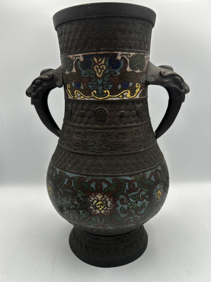 七宝焼　箱　銅製　アンティーク 2025年最新】Yahoo!オークション -七宝焼(アンティーク、コレクション