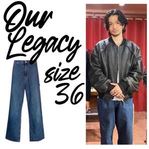 【定価5.8万】常田大希着用 OURLEGACY JOINER デニム 36