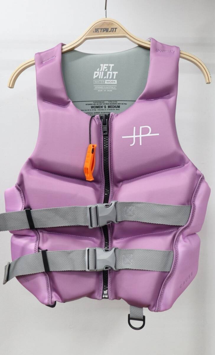 コーズ レディース ネオベスト サイズ８/S パープル JCI予備検査合格実績型