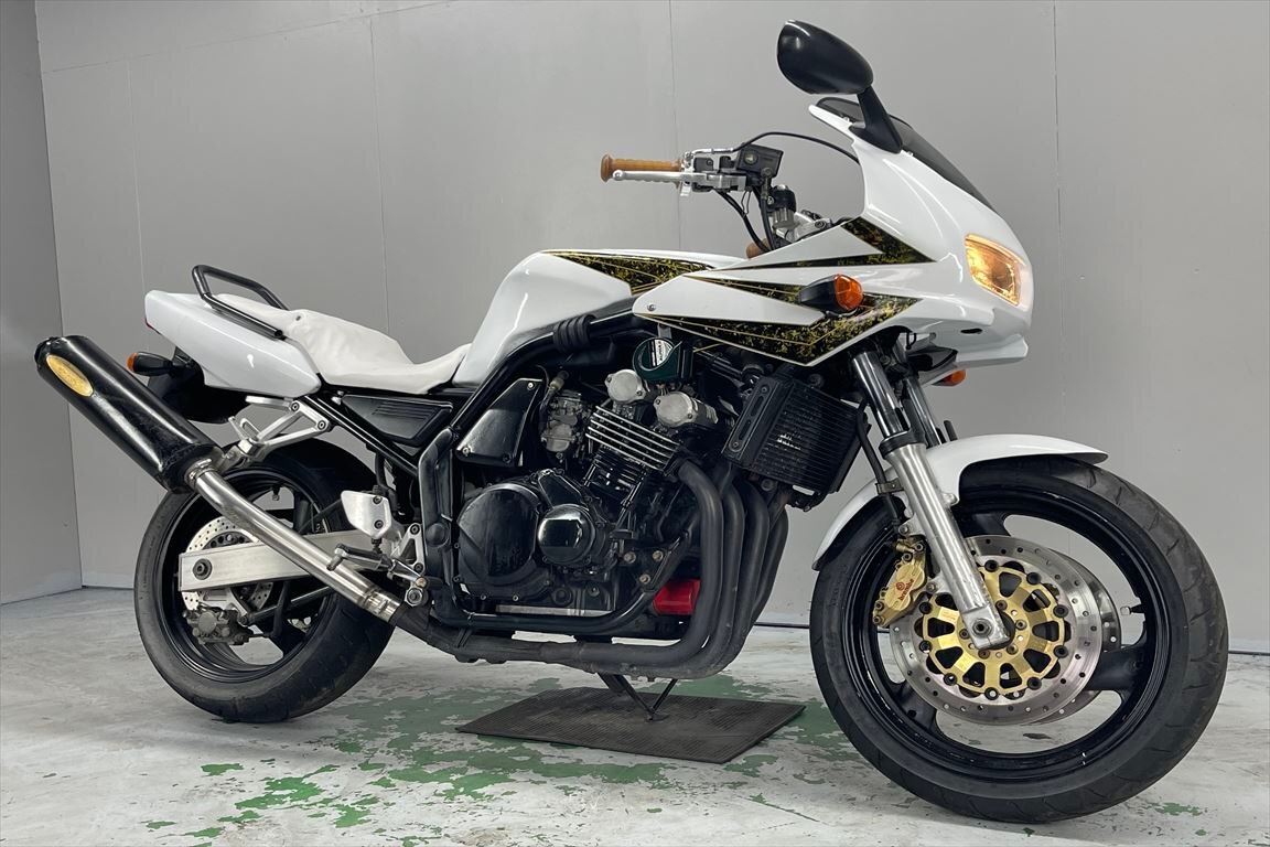 fz400 4yr 新品フロントカウル　(シルバー) Yahoo!オークション -「fz400 4yr カウル」(オートバイ) の落札相場