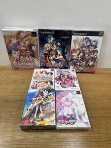 11-M97/4-80 【未開封】PS2 ソフト 7点 まとめ 舞乙HIME Routes うたわれるもの はぴねすでらっくす ネギま 舞HIME ゼロの使い魔