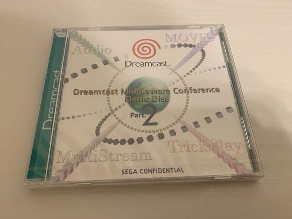 DC開発用ソフト ドリームキャスト Middleware Conference Demo Disc Part.2 非売品 デモ DREAMCAST not for sale セガ SEGA 未開封 宅急便