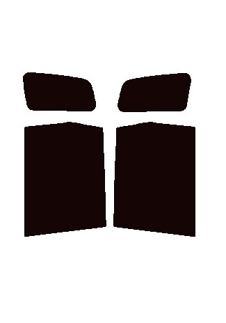 スモーク　２６％ リヤサイドセット　プレオ　RA1・RA2・RV1・RV2　後期