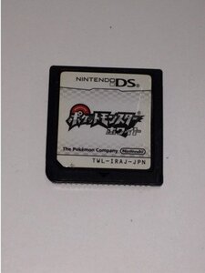 ♪Nintendo ニンテンドー ポケットモンスター ポケモン ホワイト ニンテンドーDS 動作確認済み♪中古品