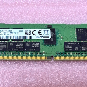 ●Samsung M393A4K40CB2-CTD7Y - PC4-21300/DDR4-2666/PC4-2666V ECC REG/Registered 288Pin DDR4 RDIMM 32GB 動作品