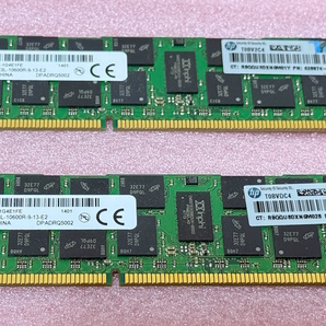 ◇Micron MT36KSF2G72PZ-1G4E1 2枚セット - PC3L-10600R/DDR3L-1333 ECC REG/Registered 240Pin DDR3 RDIMM 32GB(16GB x2) 動作品