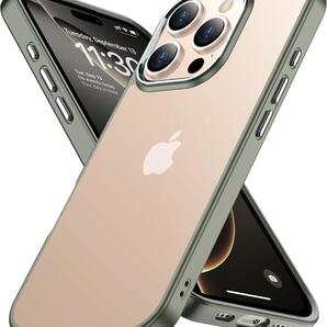 iPhone 16 Pro ケース グレー 耐衝撃 米軍MIL規格 アイフォン1