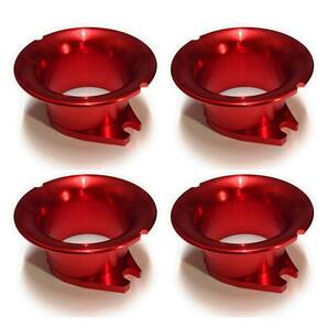 赤 ケイヒン FCR ラージボディ用 ファンネル FCR35 FCR37 FCR39 FCR41 GSX1100Sカタナ XJR1300 ZRX1200 GPz900R ゼファー750 フィルター