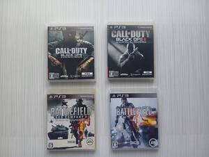 ps3 4本セット コール オブ デューティ ブラックオプス ブラックオプス2 バトルフィールド 4 バッドカンパニー2