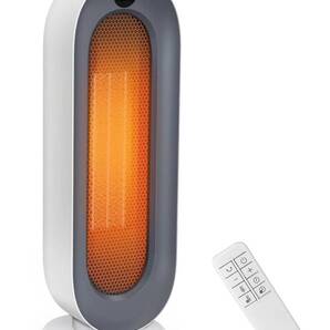 広範囲を暖めるセラミックファンヒーター 自動首振り付き 3段階温度調整