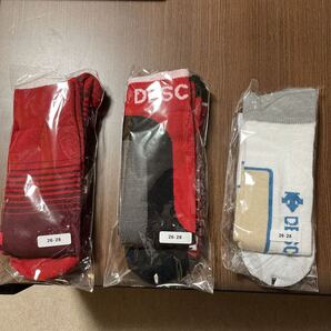 デサント DESCENT 3足セット 新品 スキー用 スノボー用 冬用 ソックス 靴下 ski snow boarding winter socks