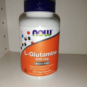 L-グルタミン 500mg 120粒 NOW Foods ナウフーズ【新品・送料込】