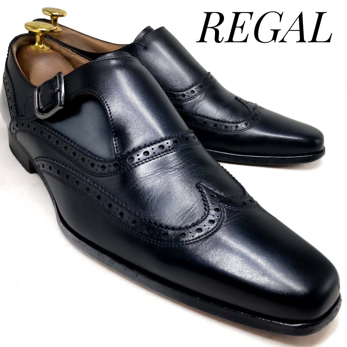 未使用級✨ Regal リーガル ウイングチップ フルブローグ 24cm 革靴 2025年最新】Yahoo!オークション -リーガルウィングチップ24の中古品