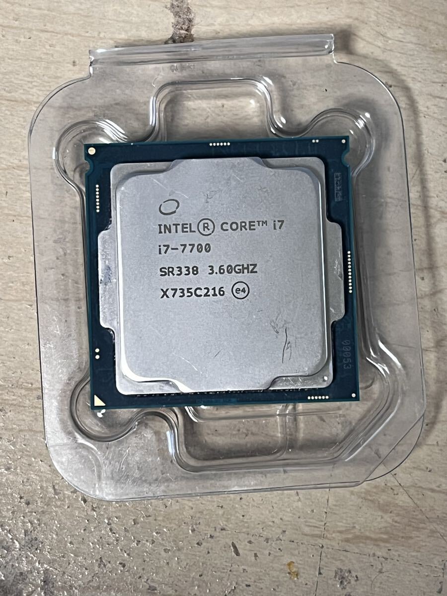 2025年最新】Intel Core i7 7700 CPU 商品一覧 - Yahoo!オークション