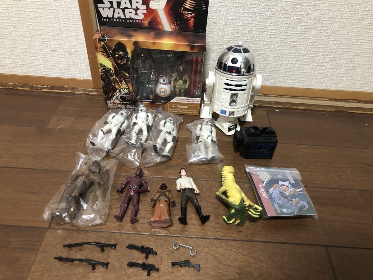 大量まとめ　スターウォーズ　フィギュア スター・ウォーズ デジャリックホロチェス』カプセルトイ化 ─ あまり