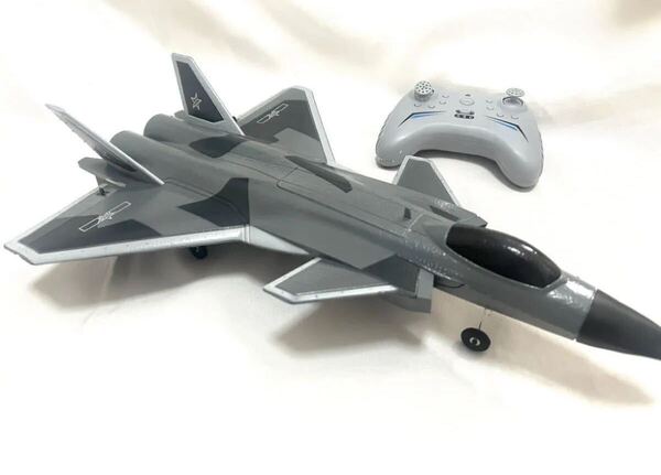 新品FX9630 J-20 戦闘機 315mm プロペラ無い設計 4CH RCラジコン飛行機3D/6G ジェットエンジン ダグデットファン 100g以下 Mode2 volantex