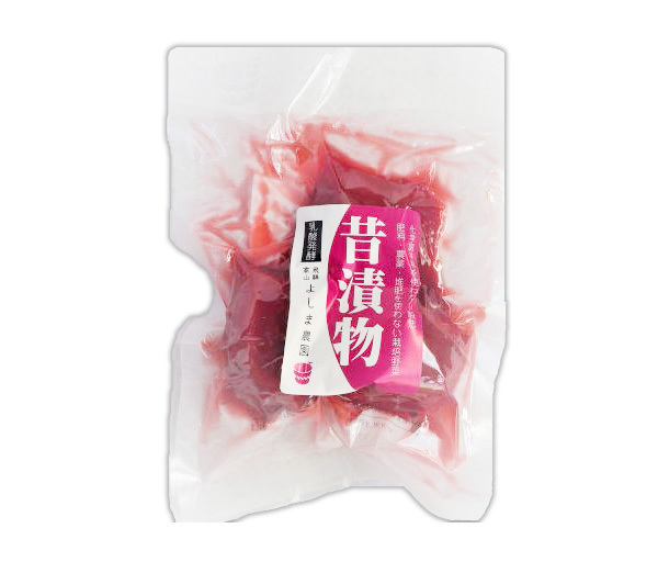 自然栽培 赤かぶ漬け(100g)★昔ながらの古式熟成製法★無肥料・無農薬の究極の自然農法の野菜を使用★無添加・無化学調味料★自然な味♪