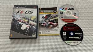 25-PS2-813-T 動作品 プレイステーション2 フォーミュラ1-2002 リッジレーサー5(ディスクのみ)セット