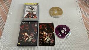 25-PS2-817-T ジャンク動作品 プレイステーション2 戦神 GENJI セット