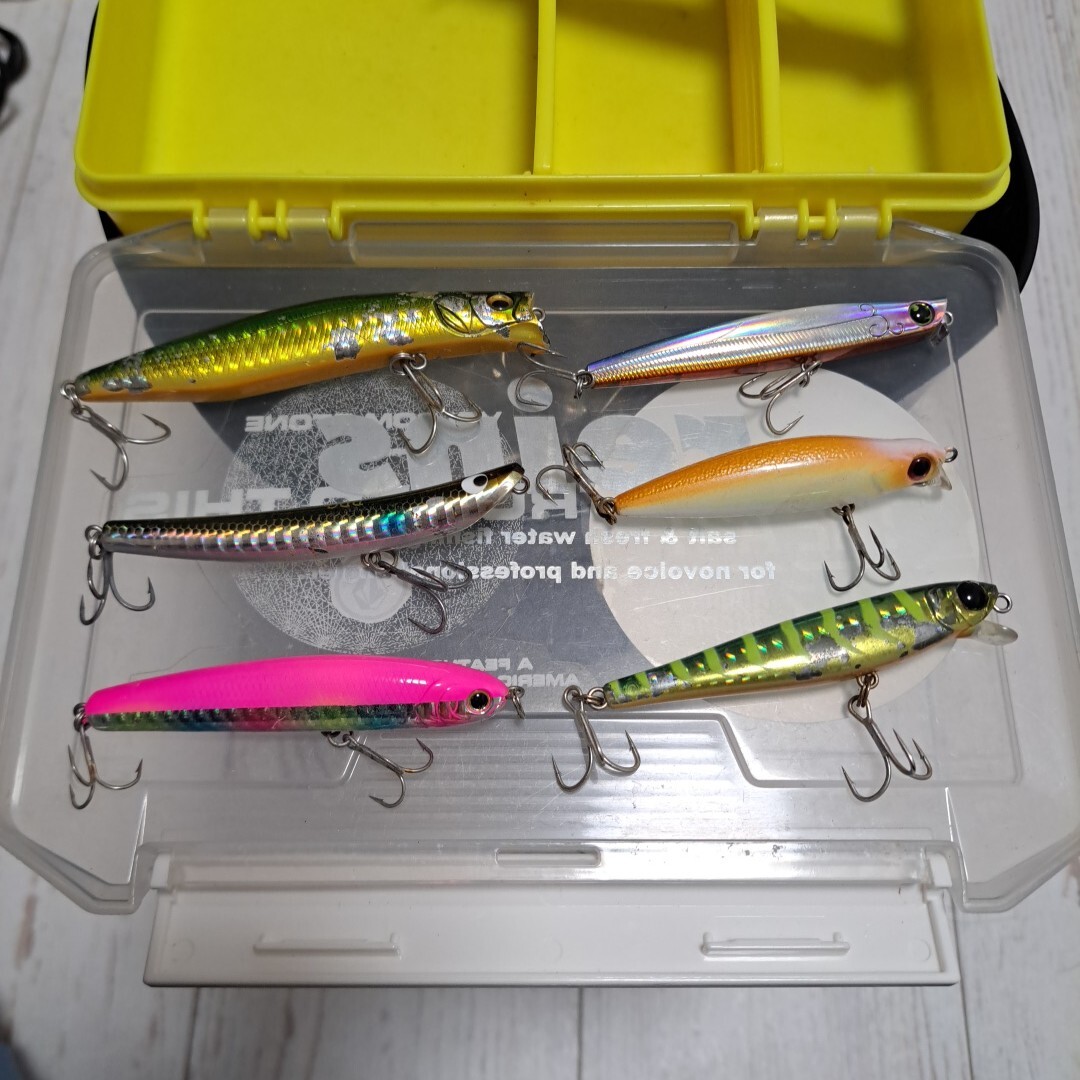 釣り具　ルアー　まとめ売り　ジャンク品　引退セット 2025年最新】Yahoo!オークション -ルアー (大量セット まとめて セット