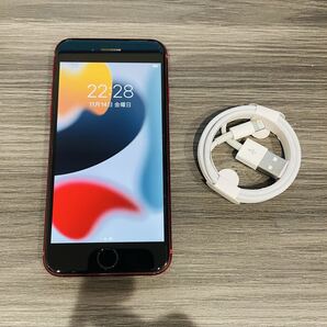 SIMフリーiPhone8 64GB プロダクトレッドMRRY2 J/A送料無料iOS15.3.1バッテリー84%SIMロック解除済み判定◯