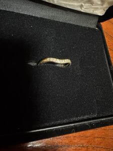 ティファニー エルサ ペレッティ カーブドバンドリング K18YG/ダイヤ 7.5号ティファニー リング ダイヤ ダイヤモンド 金 ゴールド 指輪