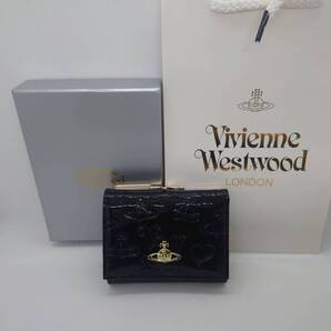 未使用 ヴィヴィアン ウエストウッド ミニ 短財布 ブラック アウトレット品 ブラック