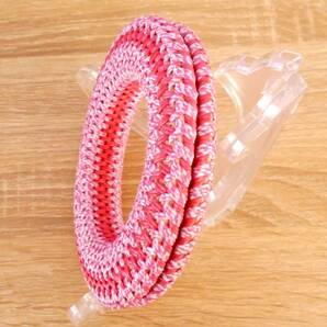 ★弓道 工芸品 籐&クラフト細工 弦巻 がらあみ(桃)/933★