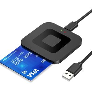 マイナンバー対応 ICカードリーダー e-Tax 確定申告 USB接続 小型