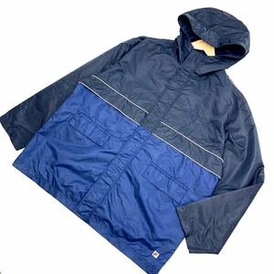 90s * FILA SPORT. Logo * now hour feeling * nylon jacket f-ti- navy blue XL.... Street Y2K old clothes MIX filler #BC58