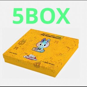 2025 Topps Chrome Labubu 5box