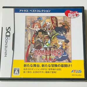 Nintendo DSソフト 世界樹の迷宮II 諸王の聖杯 匿名配送 ATLUS アトラス ニンテンドー