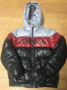 AIR JORDAN KID’S FULL ZIP DOWN PARKA size-L(152-158) 中古(美品) 送料無料 NCNR