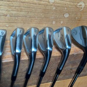 Callaway キャロウェイ X フォージド 2024アイアン 6本とオーパスウェッジ58°1本 計7本セット