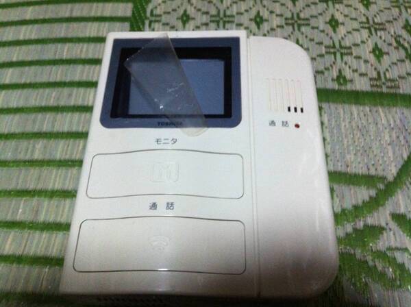 東芝 TOSHIBA 白黒インターホン HTV5001M ジャンク品